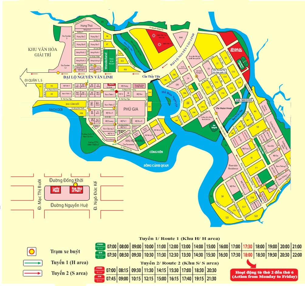 saigon bản đồ