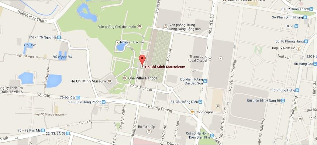 Bản đồ của hồ chí minh 