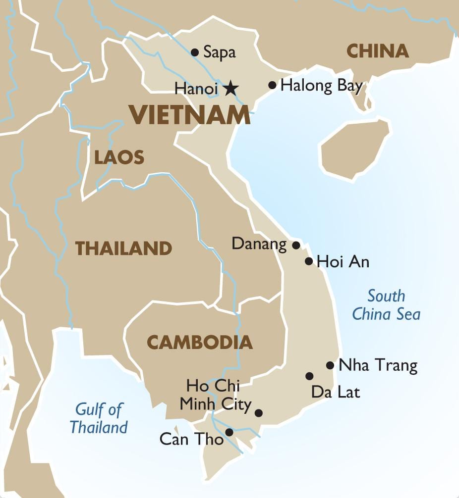 việt hồ chí minh bản đồ