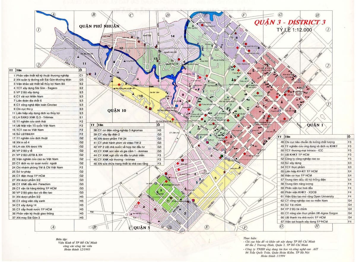 hồ chí minh, thành phố trên bản đồ