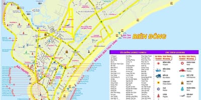 Bản đồ của hồ chí minh, thành phố cảng