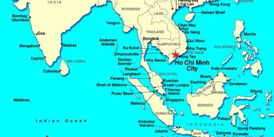 Saigon bản đồ thế giới