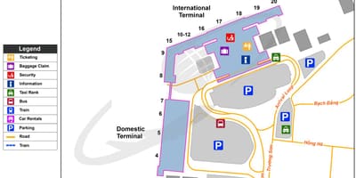 Sân bay tân sơn nhất bản đồ