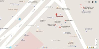 Bản đồ của sài gòn square