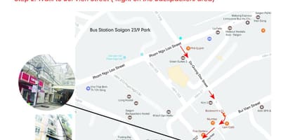 Hồ chí minh xe bus, 109 bản đồ đường